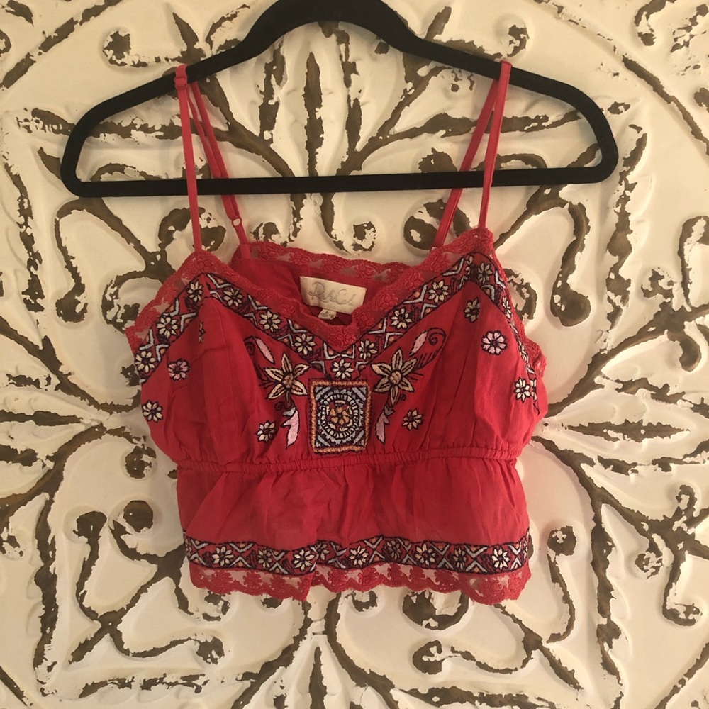 BoHo crop top tank